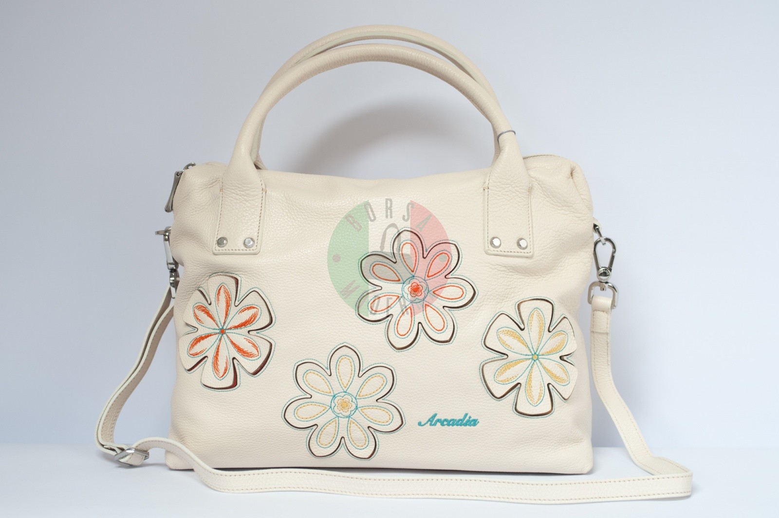 Фото 1 в полном размере Сумка Arcadia 9494-beige из категории Женские сумки
