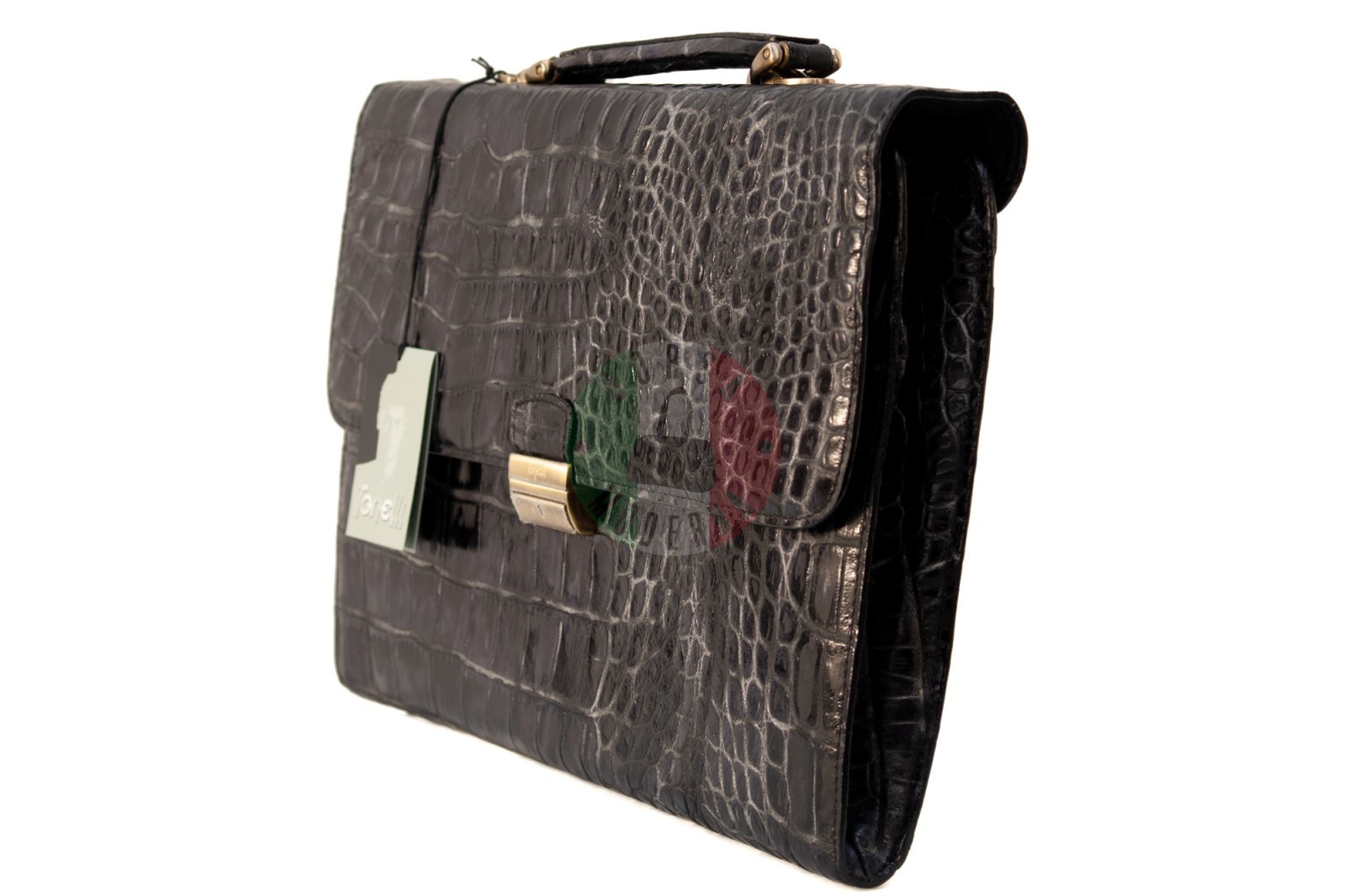 Фото 2 в полном размере Мужской портфель Gilda Tonelli 2244-nero из категории Мужские сумки